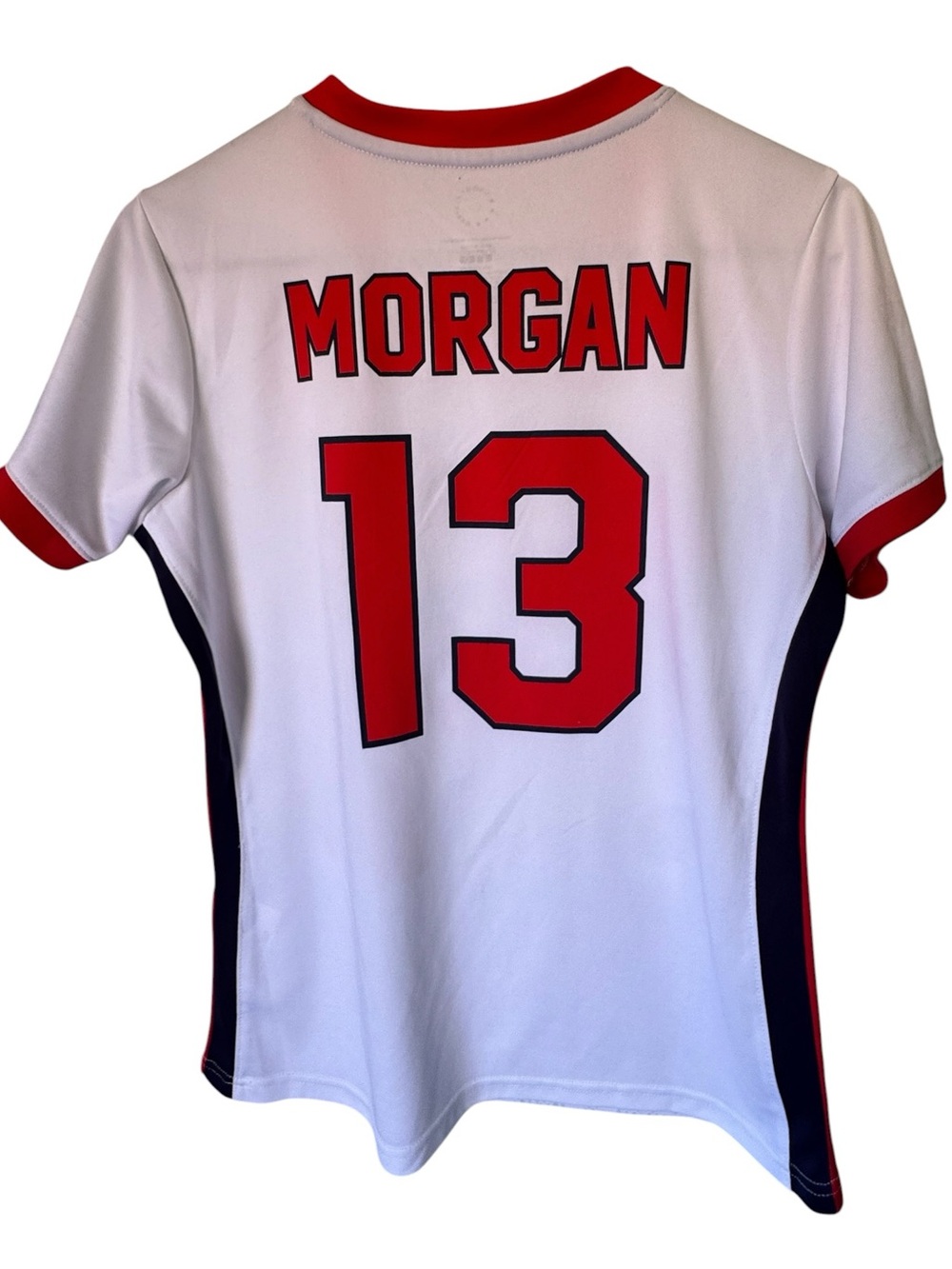 White USA Soccer Olympics Women’s Team Jersey Alex Morgan 13 MINTY